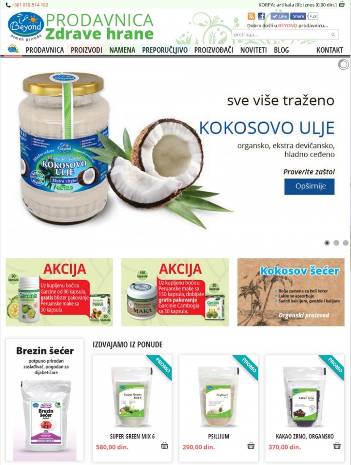 Prodavnica Zdrave hrane v2